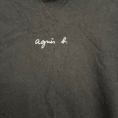 アニエスべー　Tシャツ　ブラックの画像