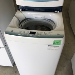 NO B210 🌈福岡市内配送設置無料✨🌈ハイアール 5.5kg 洗濯機 JW