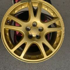 スバル　インプレッサWRX　STI(GDB？)純正ホイールの画像