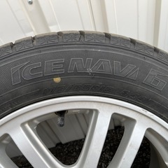 旭川発 日産純正 15インチ　ホイール 4本 セット スタッドレスタイヤの画像