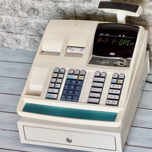 東芝TEC テック レジスター Shallot Ⅱ シャロット2 MA-500 東芝TECレジスター「シャロットⅡ」MA-500