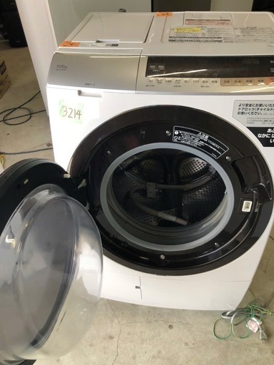 NO B214?福岡市内配送設置無料✨?BD-SX110CL-N ドラム式洗濯乾燥機 ビッグドラム ロゼシャンパン [洗濯11.0kg
