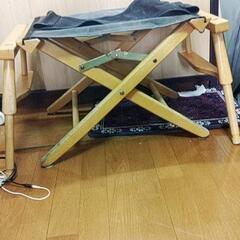 折り畳み木製椅子