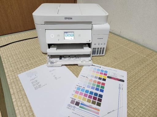 14]【中古動作品】EPSON EW-M670FTW プリンター 本体 (ALEX