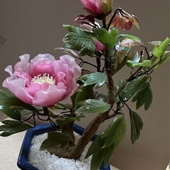 ガラスの牡丹の画像