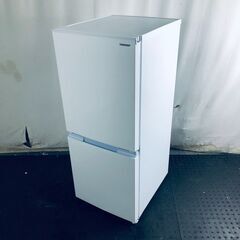 ID:re11127 シャープ SHARP 冷蔵庫 一人暮らし 中古 2021年製 2ドア 152L ホワイト ファン式 両方開き SJ-15E9-W  【リユース品：状態B】【送料無料】【設置費用無料】