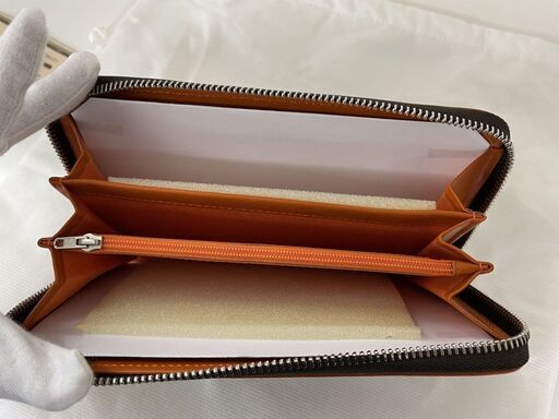 未使用 HUNTING WORLD ラウンドファスナー長財布 435-676 財布 長財布