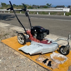 ハイガー 自走式草刈機　ロータリーモア 刈幅610mm 196c...