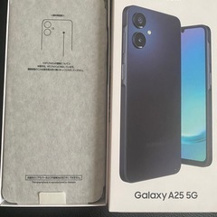 Galaxy A25 5G 64GB ブラック　simフリー