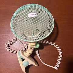 クリップ式扇風機