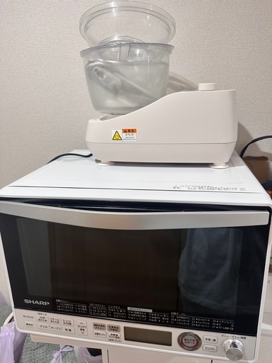 SHARPのスチームオーブン+パンこね機