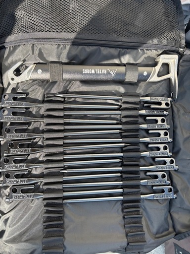 ラーテルワークス ペグ15本 ハンマー セット ラーテルワークス