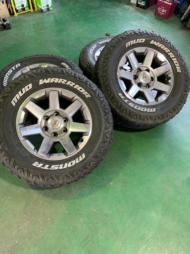 プラド用　265／70r17  4本セット