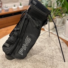 ★取引完了★ ヘッドカバー付　ゴルフ GOLF 【PING】 HOOFER ピン フーファー スタンド キャディバック ゴルフバック 取外し可能ヘッドカバー付の画像