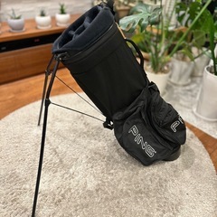 ★取引完了★ ヘッドカバー付　ゴルフ GOLF 【PING】 HOOFER ピン フーファー スタンド キャディバック ゴルフバック 取外し可能ヘッドカバー付の画像