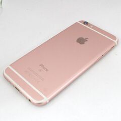ジャンク アクティベーションロックあり APPLE iPhone 6S A1688 ローズゴールド 容量・バッテリー状態など不明 ネットワーク利用制限〇 札幌市 清田区 平岡の画像