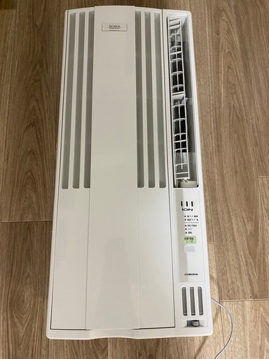 (商談中)コロナ 窓用エアコン ReLaLa（冷房専用）CW‑FA1623R‑WS 