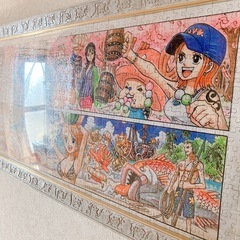 アニメ　ワンピース　パズル　完成品の画像