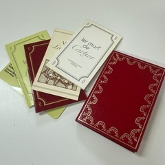 Cartierカルデイエアクセサリーボックス、説明書のみの画像