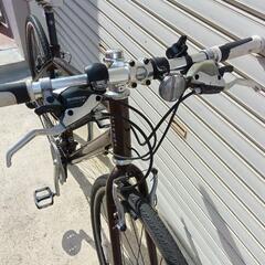 中古 アルミ製クロスバイクの画像
