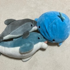 ぬいぐるみ　イルカ　くじら