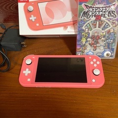 中古のニンテンドーSwitchライトとソフト