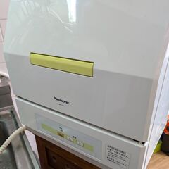 パナソニック　食洗機　食器洗い機　NP-TCB1　グリーン　ホワイト　プチ食洗　2014年製