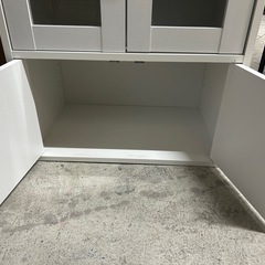 【激安】ニトリ　食器棚の画像