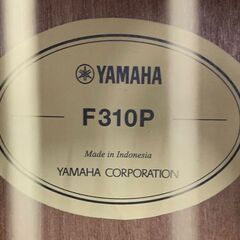 ヤマハ F310P TBS アコースティックギター YAMAHA フォークギター アコギ 札幌市 中央区 南12条の画像