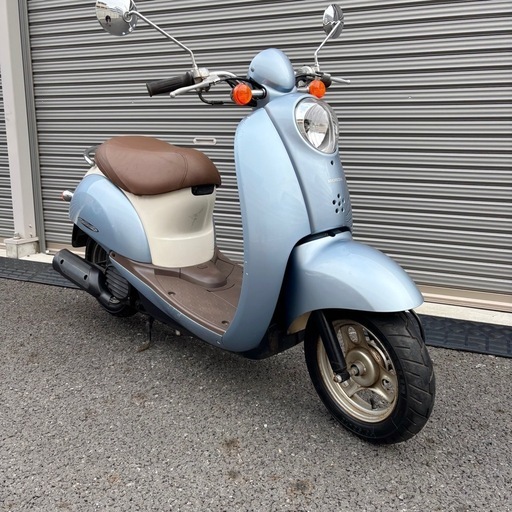 4049.安心の水冷エンジン　スクーピーFI シート、ミラー新品　千葉県柏市　即日配送、自走引き取りも可能