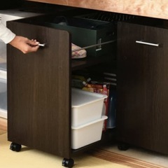  【取引中】押し入れ収納ラック2台セット／キャスター付きの画像
