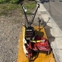 共立 ウイングモア 自走式草刈機　畦畔 2面刈りAZ716T  除草 畔草 斜面 あぜ　あぜ草刈機 畔草刈機　6馬力　刈幅約690mm ウィングモア　モア　宮崎　 の画像