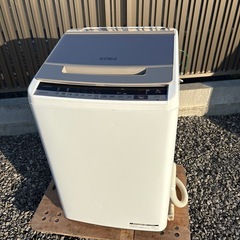 洗濯機　乾燥機能付き　ビートウォッシュ　HITACHI 8.0/4.5kg 2019年製