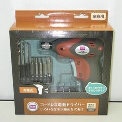 stp-3165　コードレス電動ドライバー　いろいろなネジ締め＆...