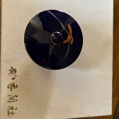 香蘭社　蓋つき湯呑の画像