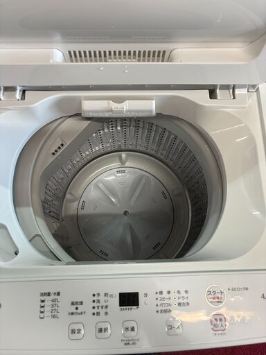 RORO 洗濯機　4.5㎏　2024年式 新品同様品ヤマダ電機RORO洗濯機4.5㎏2024年モデル使用数回