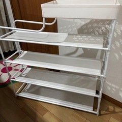 組み立て式シューズラック
