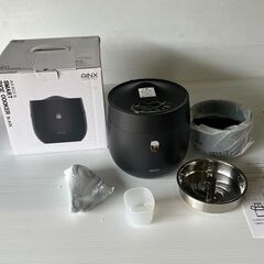 ①新品 糖質カット炊飯器 アイネクス スマートライスクッカー AX-RC3 炊飯量4合　動作保証　お近くなら無料で配達いたします。