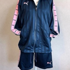 PUMA ジャージ セット ネイビー/ピンク　プーマ