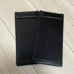 レザー風＊レシートホルダー