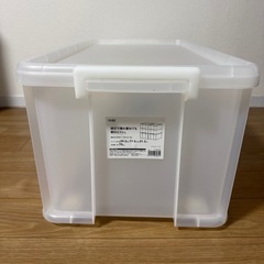 大容量コロ付きハードボックス　押し入れ収納　