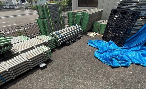 建築足場★約5t★引き取り限定★愛知県一宮市