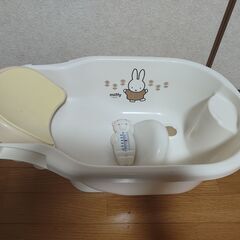 ベビーバスと水温計