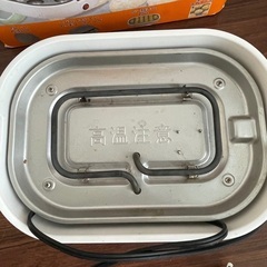 たこ焼き機付きホットプレートの画像