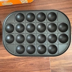 たこ焼き機付きホットプレートの画像