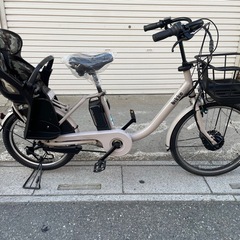 試乗🉑新車仕上げ⭐️中古子供乗せ電動自転車 ブリヂストンビッケ ...
