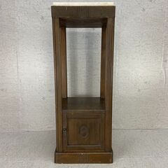 アンティーク静物台　美術　置き台　家具 大理石　収納スペースあり　絵描き　絵画　飾り　花台　インテリアの画像