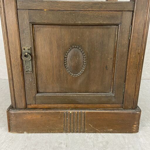 アンティーク静物台美術置き台家具 大理石収納スペースあり