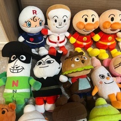 【ほぼ未使用✨】激安！ひとつ500円　アンパンマン プリちぃ★ビーンズＳPlus アンパンマンぬいぐるみの画像