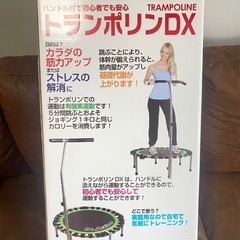 Be Active(ビーアクティブ)  ハンドル付 トランポリンDX